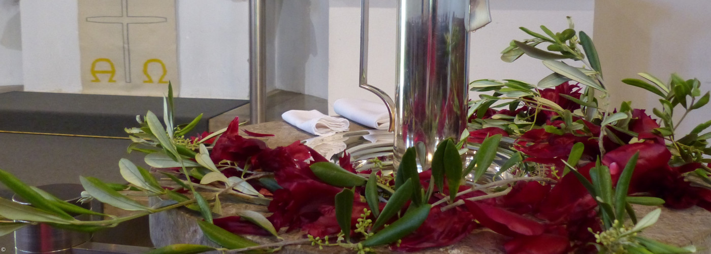 Christuskirche Taufstein Taufe