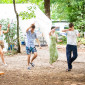 Tanzen im Camp