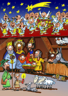 Weihnachtsszene