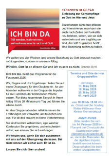 exerzitien 2025