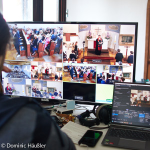 Konfirmationsgottesdienste im Livestream während der Corona-Jahre